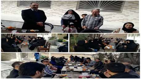  جشن بازنشستگی  همکاران کلینیک 